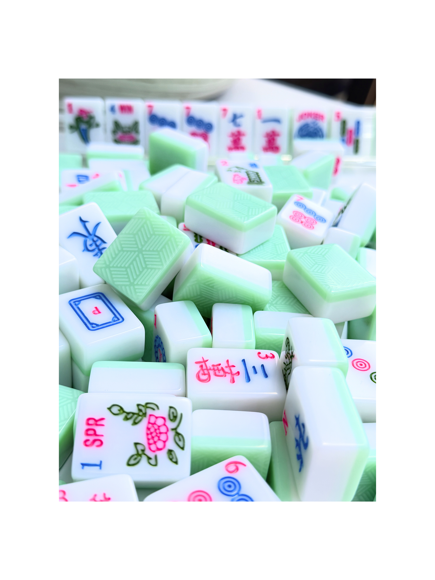 Starter Set - Mint Green Mahjong Tile Set