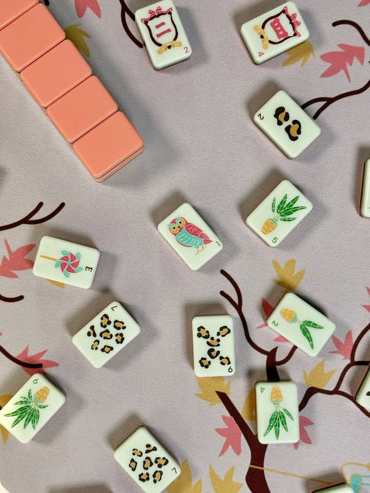 Autumn Reverie Mahjong Tiles