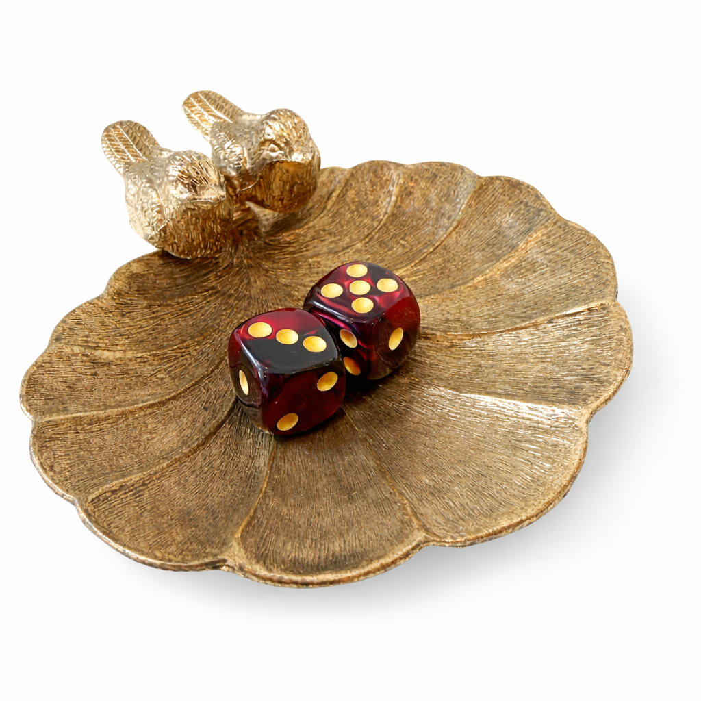 Tortoise Dice & Acrylic Dice - 2 of each included.