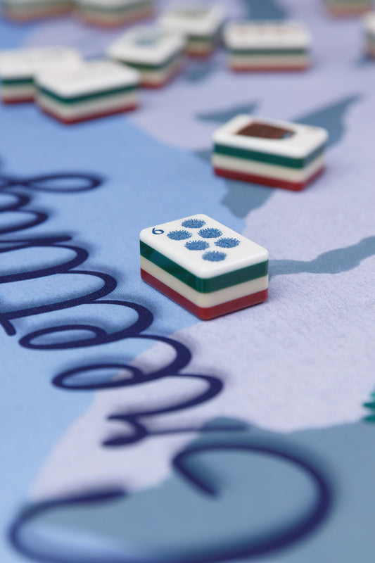 Winter Lodge Mahjong Mat