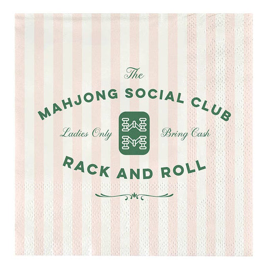 Mahjong Social Club: 5" L x 5" W