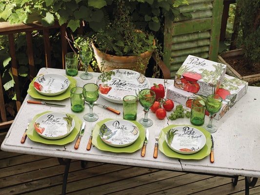Pasta Italiana Dipping Dishes S/4