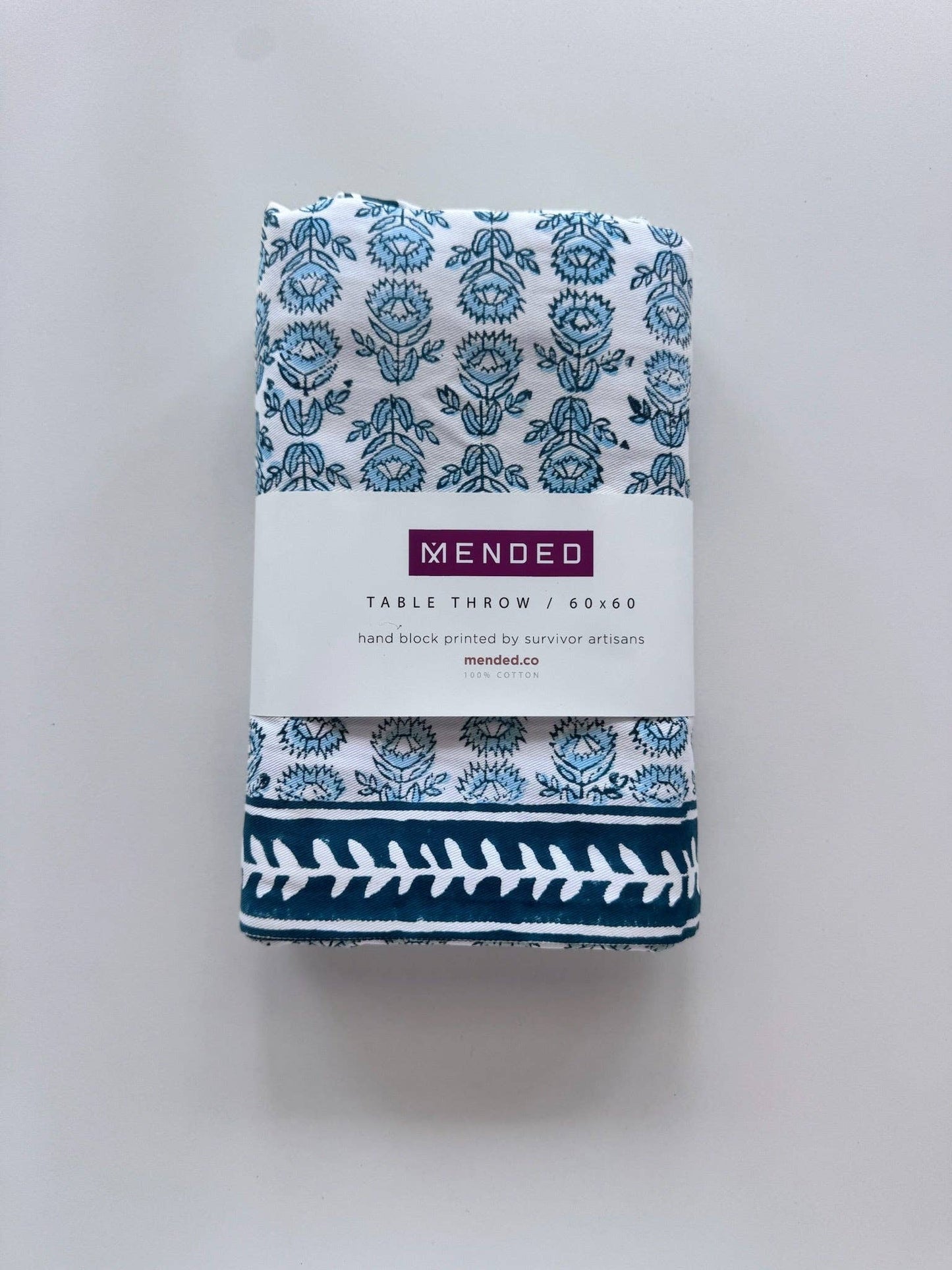 Table Throw - Protea, Saltwater & Midnight