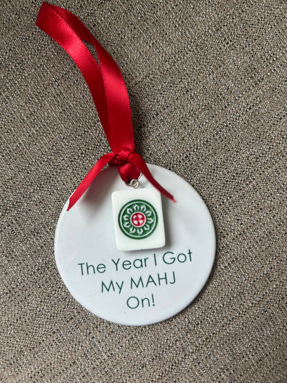 MAHJONG 2026 Ornament: SIGNATURE KRAFT BOX