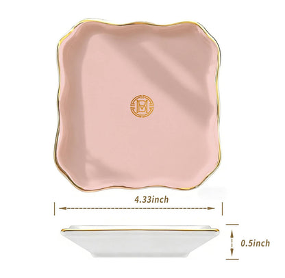 Coco Boutique Monogram - Mahjong Dice Tray, Ceramic Dish