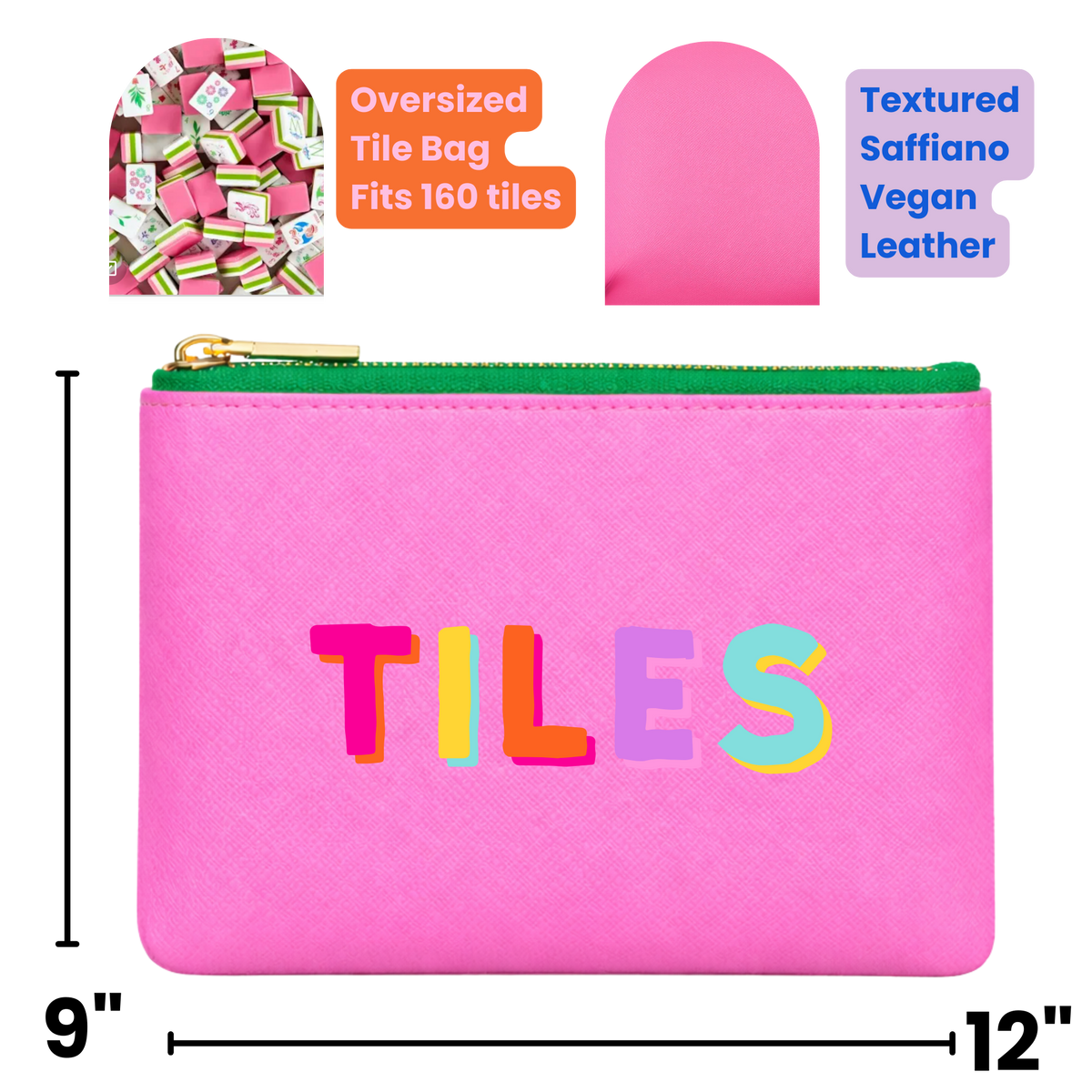 Mahjong Tile Pink