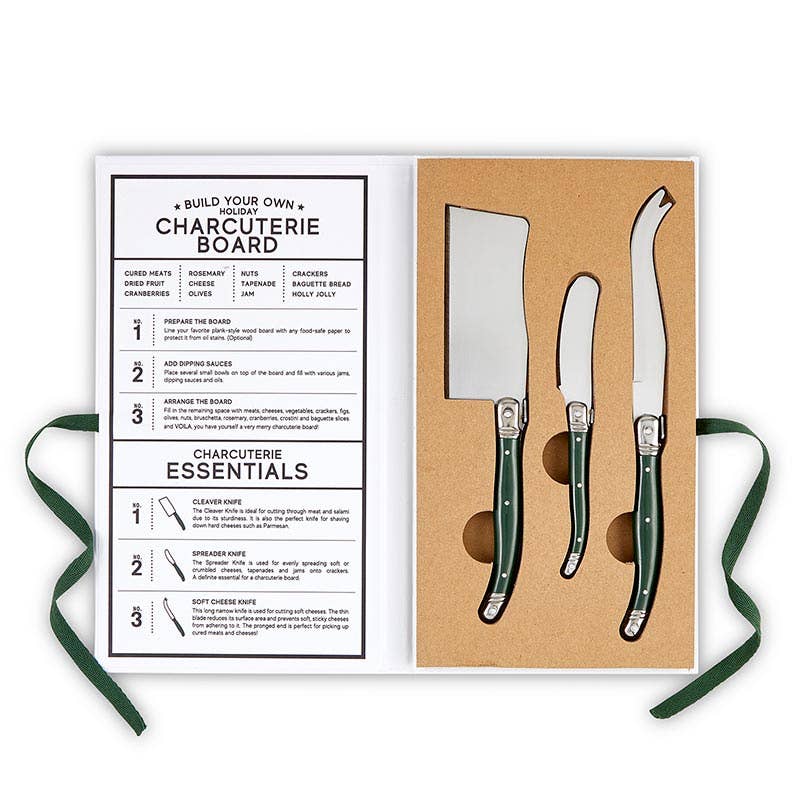 Green Charcuterie Knives-Santa Barbara Design Studio by Creative Brands