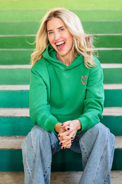 House of Shan, INC - House of Shan Signature Hoodie: Green / Extra Large