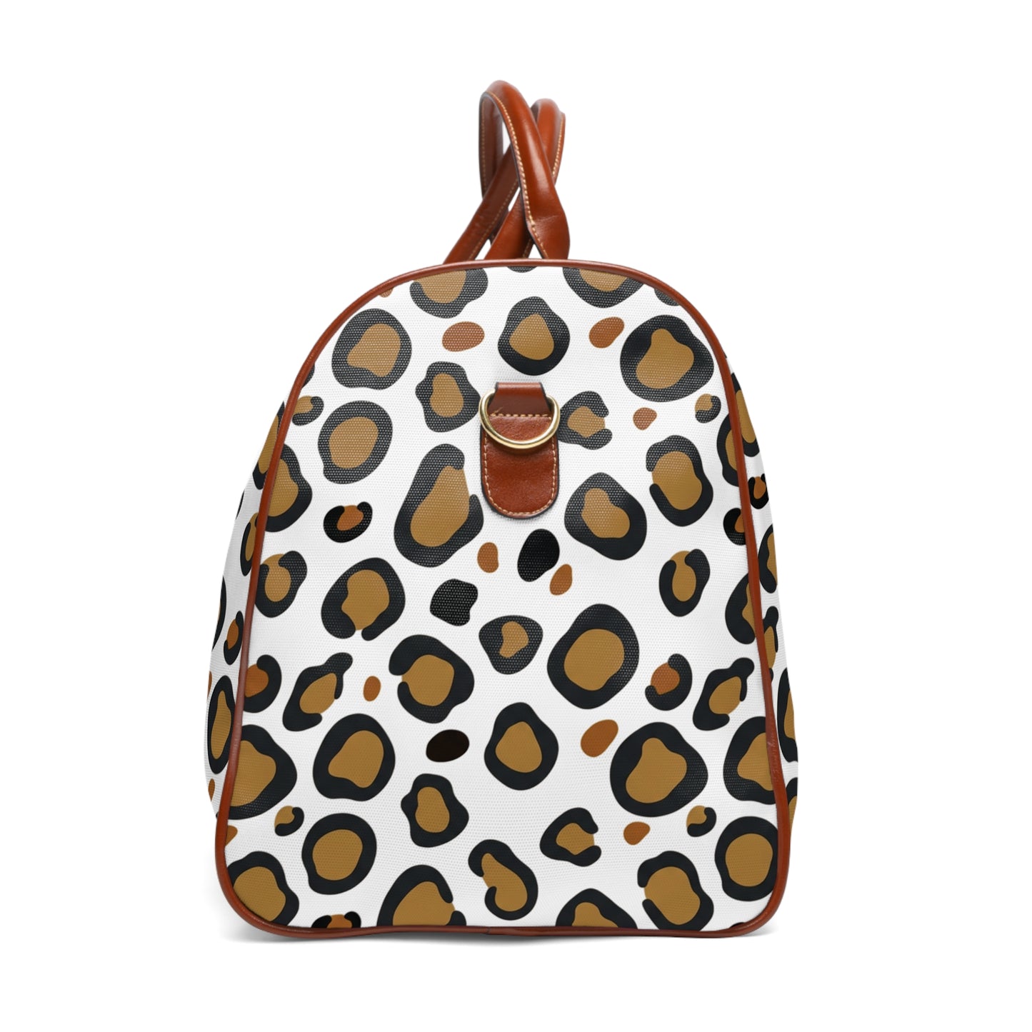 Leopard Print Waterproof Mahj Travel Bag