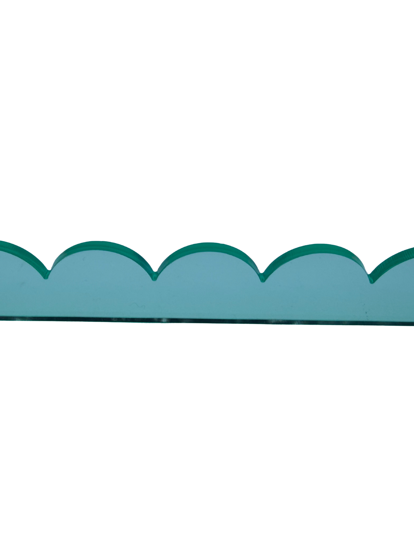 Mint Green - Set of 4 MM Scallop pushers ONLY. Swap out your colors! - MINT GREEN