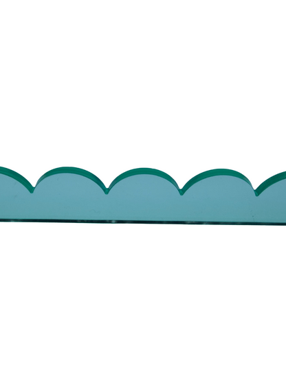 Mint Green - Set of 4 MM Scallop pushers ONLY. Swap out your colors! - MINT GREEN