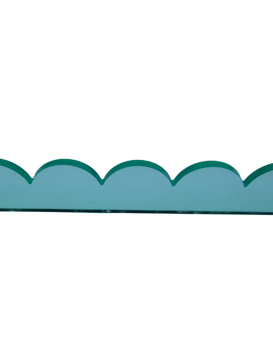 Mint Green - Set of 4 MM Scallop pushers ONLY. Swap out your colors! - MINT GREEN