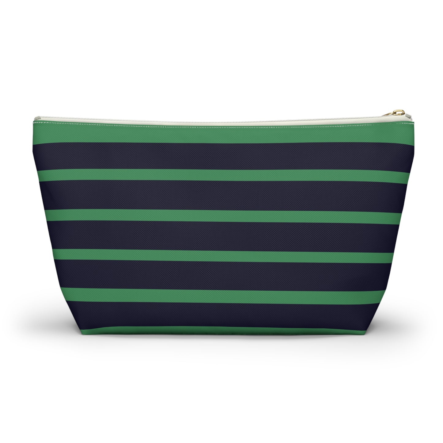Summer Stripes - Mahjong Tile Bag - Green & Navy