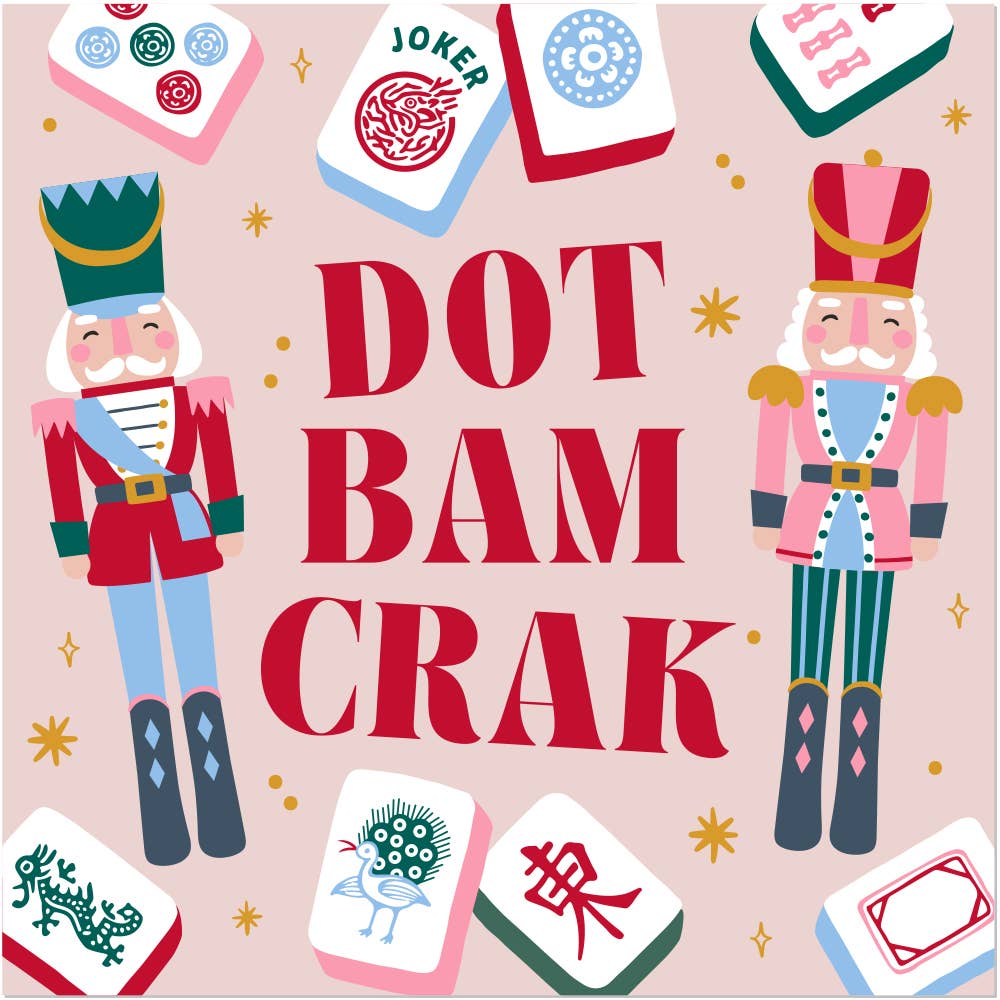 Cocktail Napkins | Dot Bam Crak Nutcracker- Holiday
