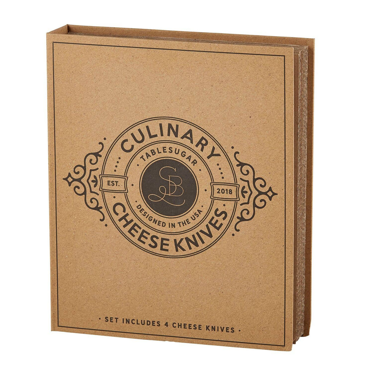 Cheese Knives Book Box-Santa Barbara Design Studio by Creative Brands -