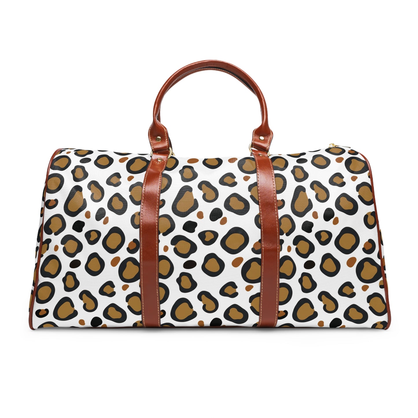Leopard Print Waterproof Mahj Travel Bag