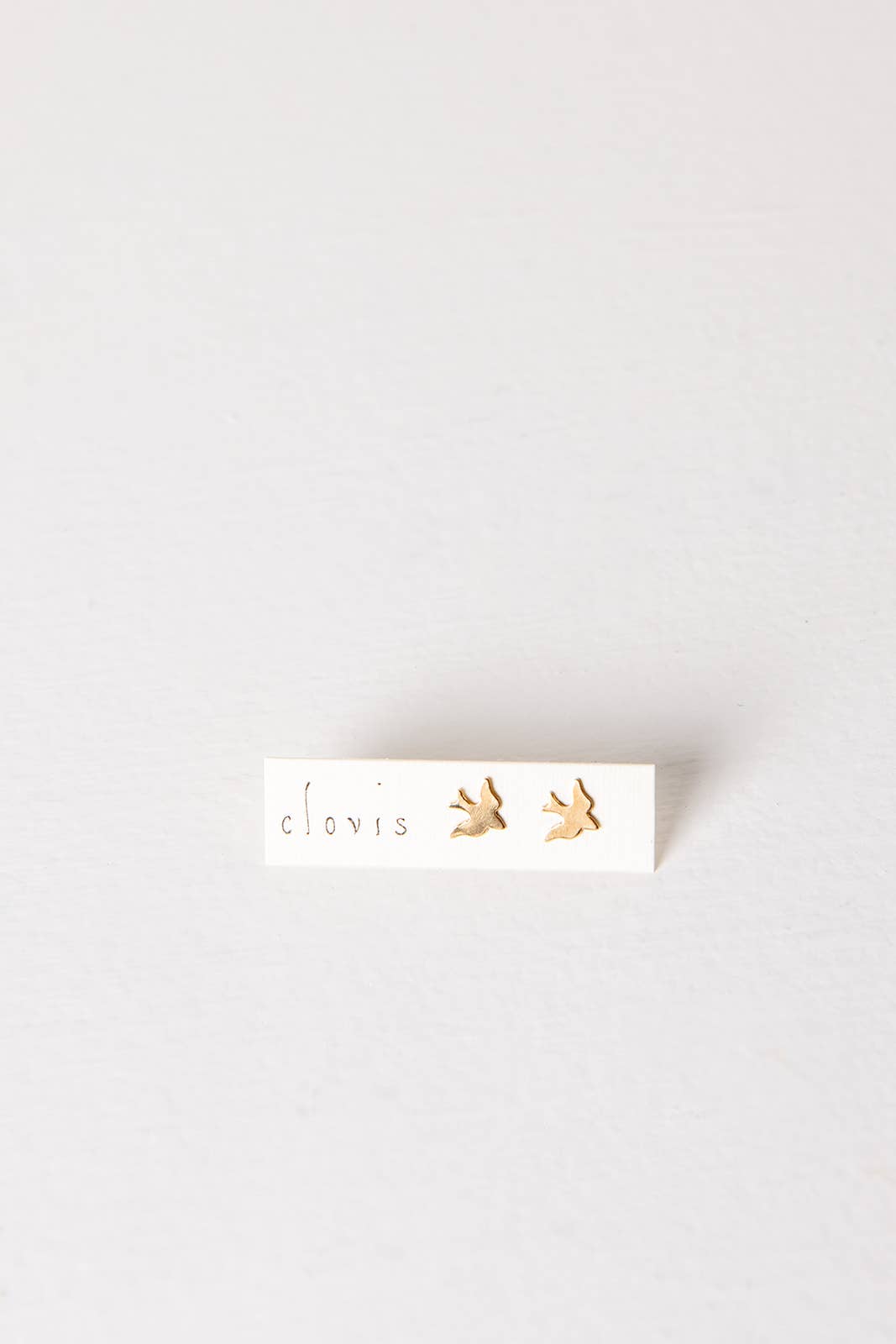 Tiny Sparrow Stud Earrings