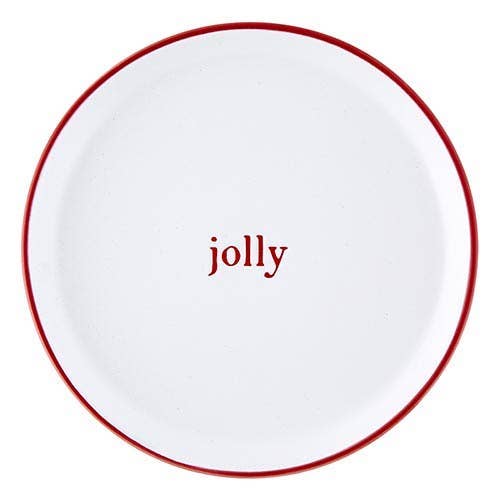 Angle - Face to Face Holiday Appetizer Plates - Set of 4