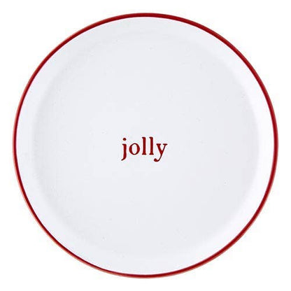 Angle - Face to Face Holiday Appetizer Plates - Set of 4
