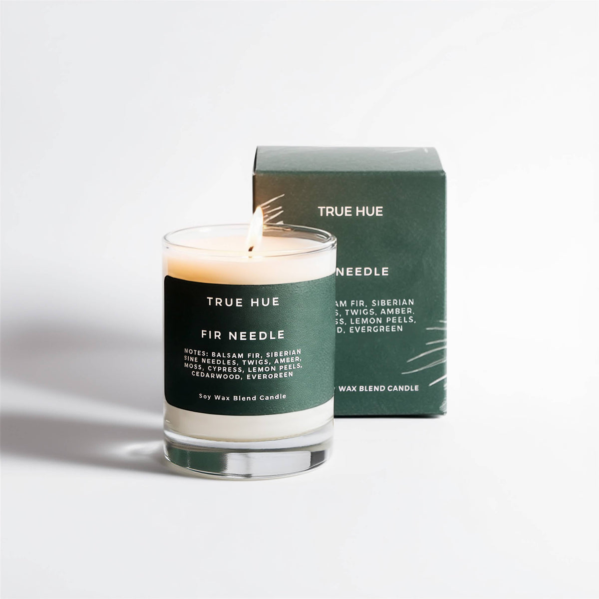 True Hue - Fir Needle Mini Candle - FALL / HOLIDAY
