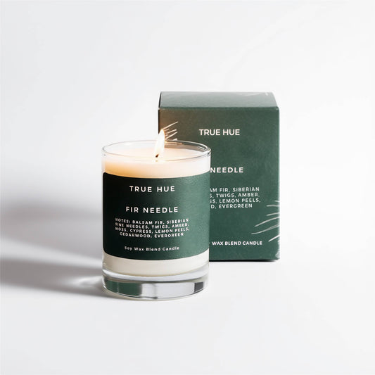 True Hue - Fir Needle Mini Candle - FALL / HOLIDAY