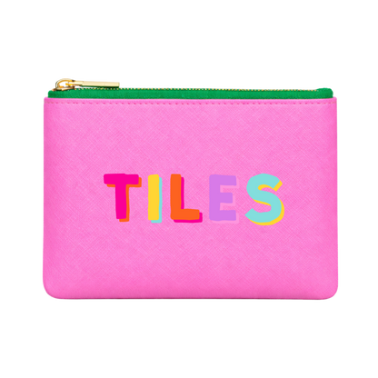 Mahjong Tile Pink