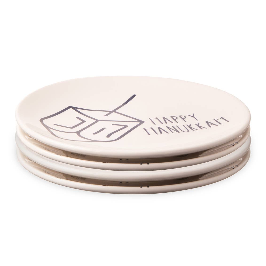 Godinger - Set of Four Hanukkah Plates