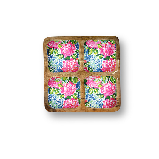 Quad Hydrangeas Tray