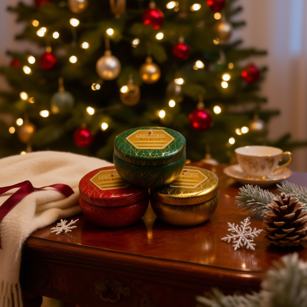 The SOi Company - Holiday Spice  9oz Holiday Soy Candles Tin