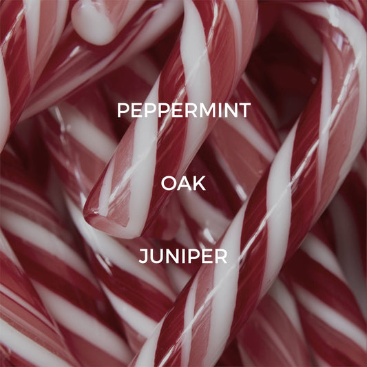 True Hue - Peppermint Twist Candle - FALL / HOLIDAY