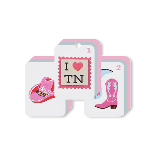 Toss Designs - Ornament- Mahjong Holiday TN