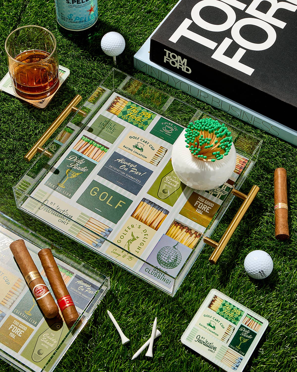 Tart By Taylor - Golf Matchbook Large Tray