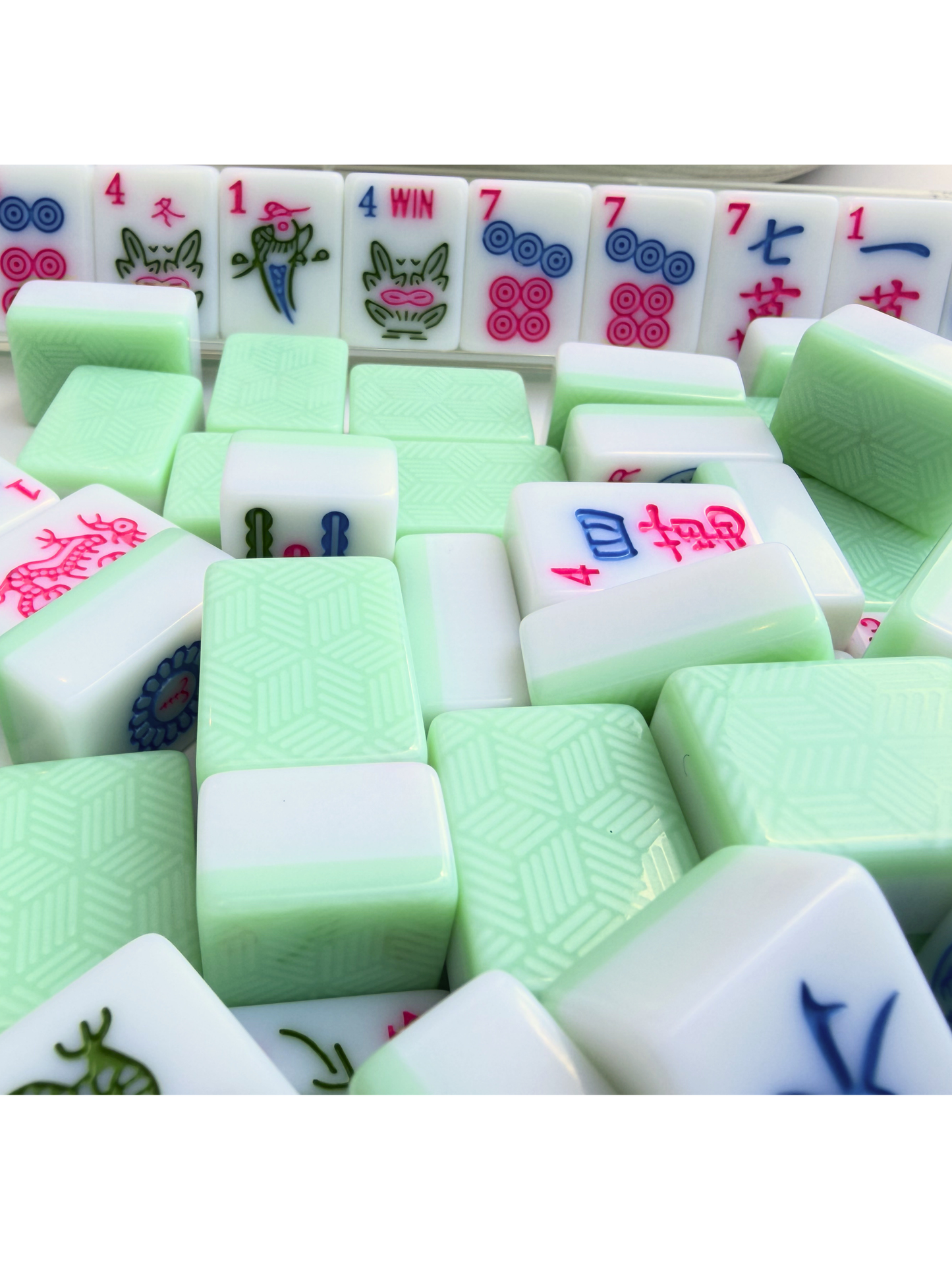 Starter Set - Mint Green Mahjong Tile Set