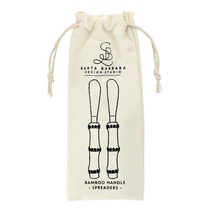 Bamboo Handle Spreaders - Set of 2 Santa Barbara Design Studio by Creative Brands