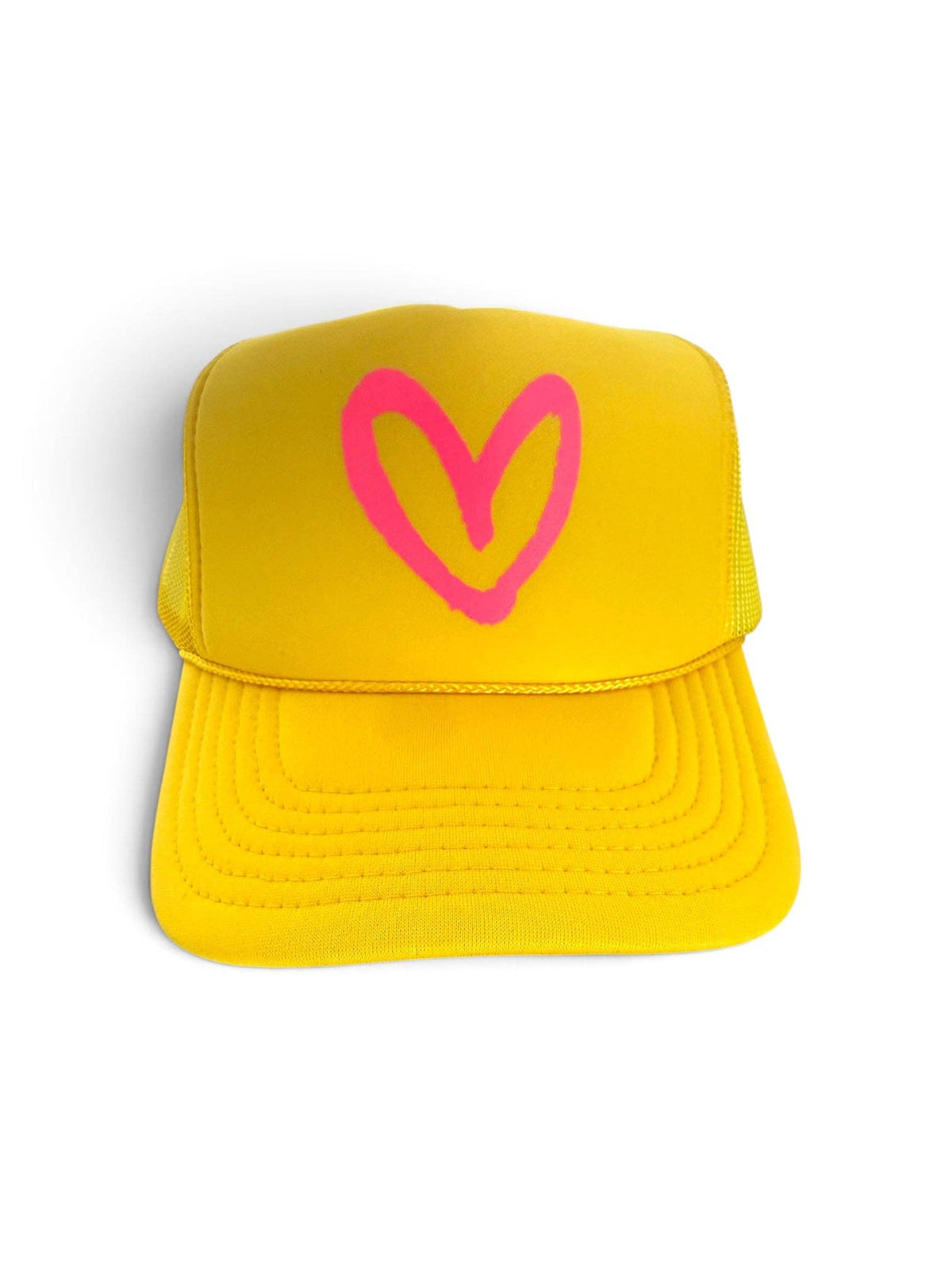 Red/Pink House of Shan, INC - Imperfect Heart Trucker Hat - Classic Colorways: