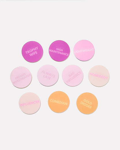 Tart By Taylor - Party Personality Coasters | Set of 10