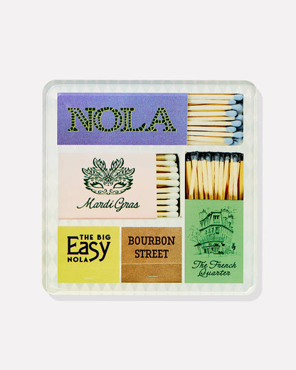 Tart By Taylor - New Orleans Matchbook Coasters: Individual Coaster