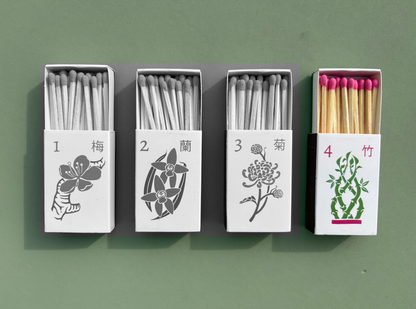 Painting With James - Mahjong Matchboxes - Bamboo
