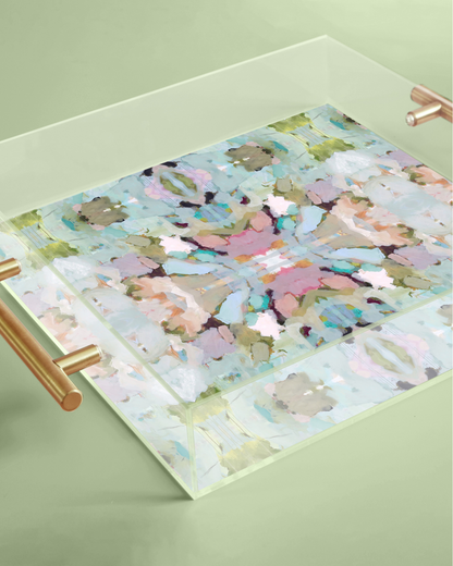 Tart By Taylor - Martini Olives (Laura Park Designs) Acrylic Tray With Gold H