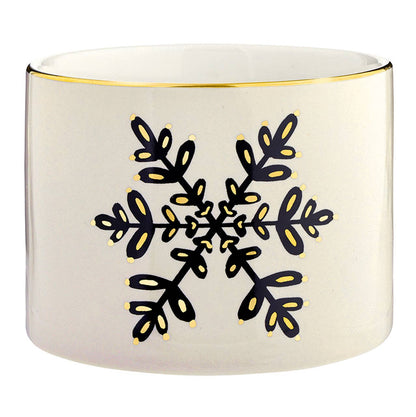 Gold Holiday Dip Bowls Book Box - Ho Ho Ho