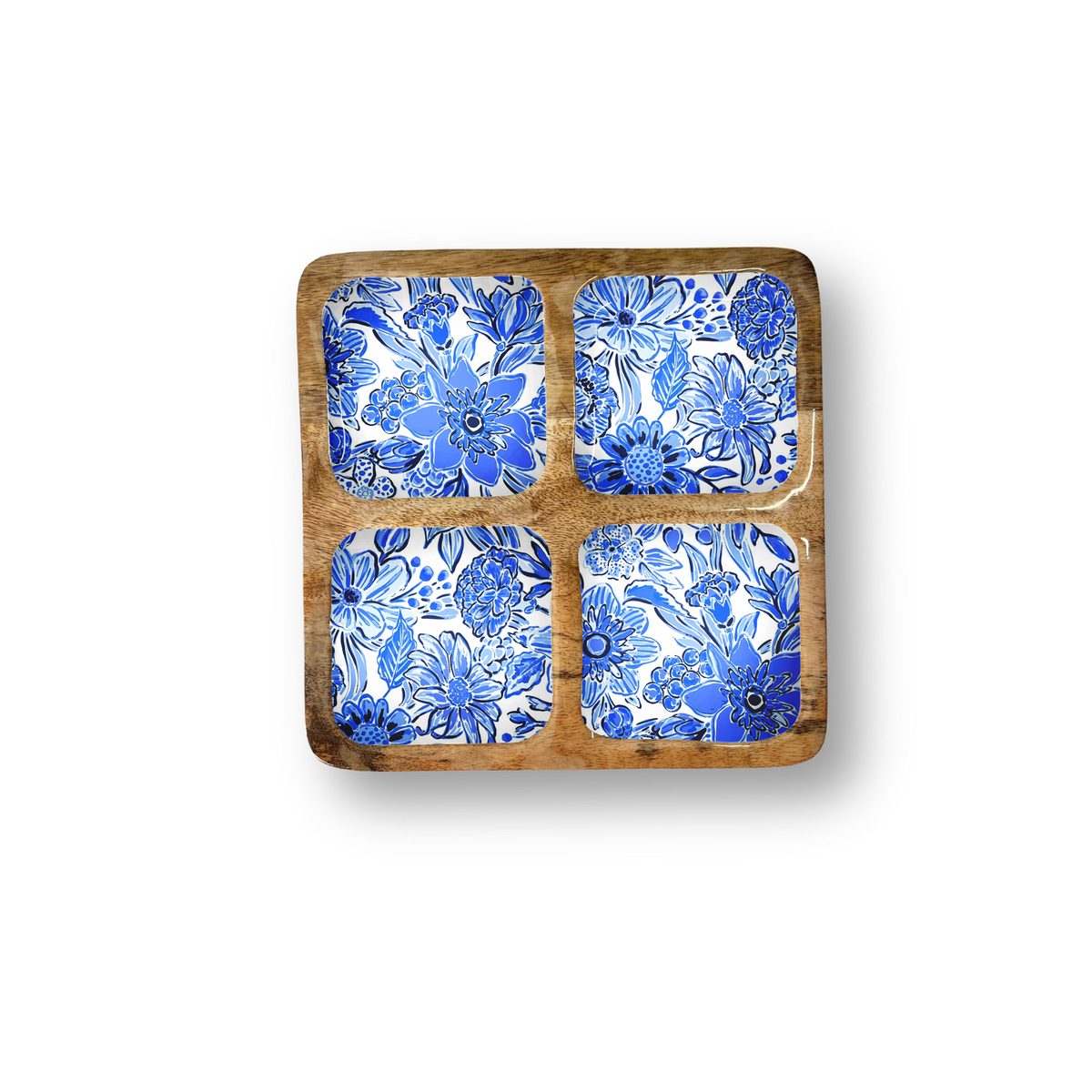 Quad Blue Tray