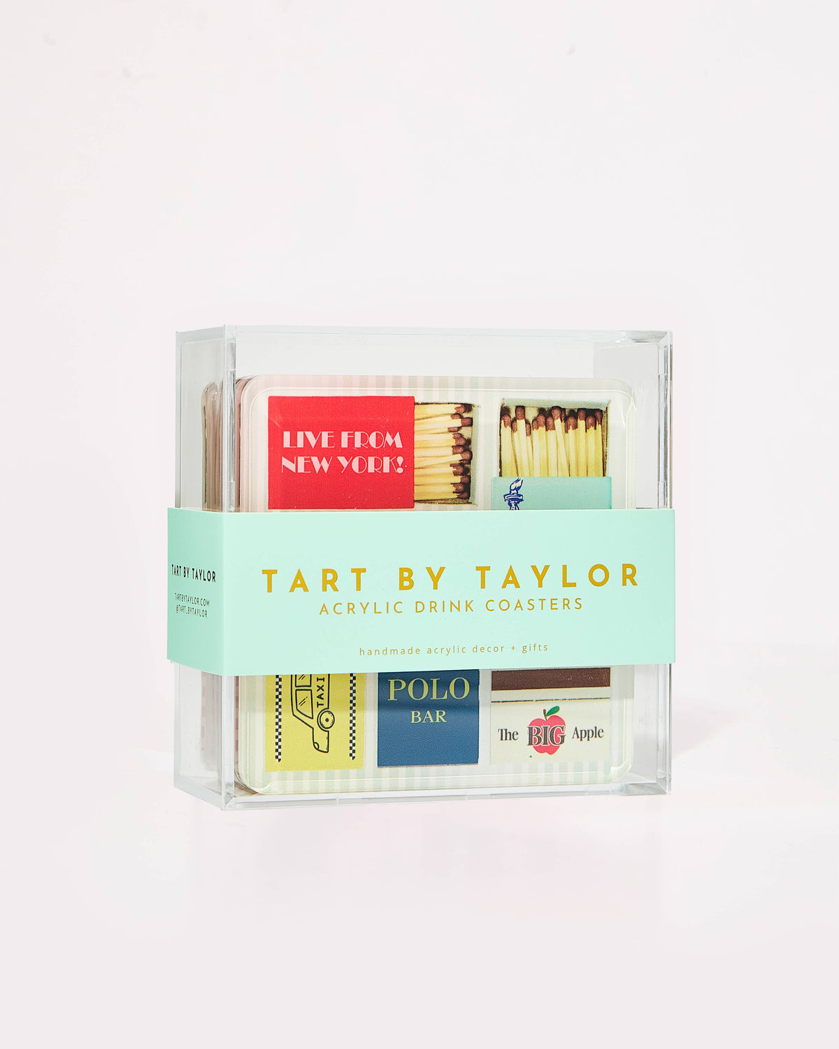 Tart By Taylor - New York Matchbook Coasters: Individual Coaster