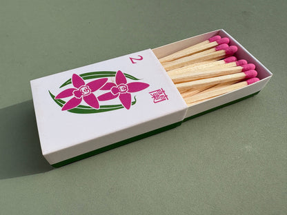 Painting With James - Mahjong Matchboxes - Orchid