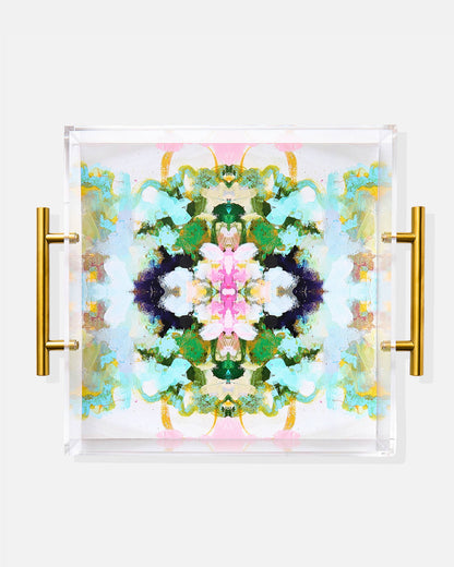 Tart By Taylor - Nantucket Bloom (Laura Park Designs) Acrylic Large Tray