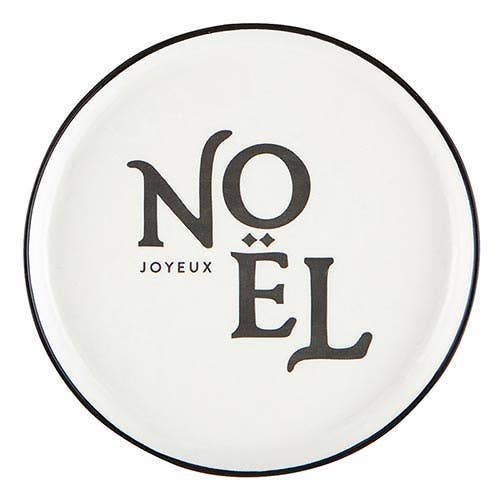 Angle - Holiday Appetizer Plates - Joyful - Set of 4