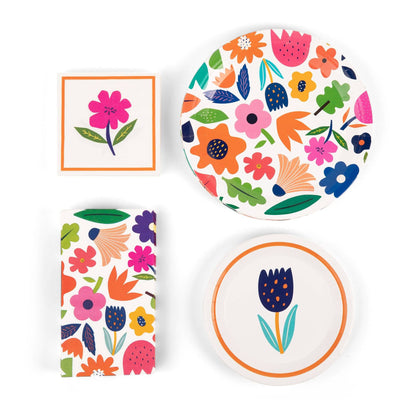 Bold Botanicals Plates + Napkins | Curated Bundle Option