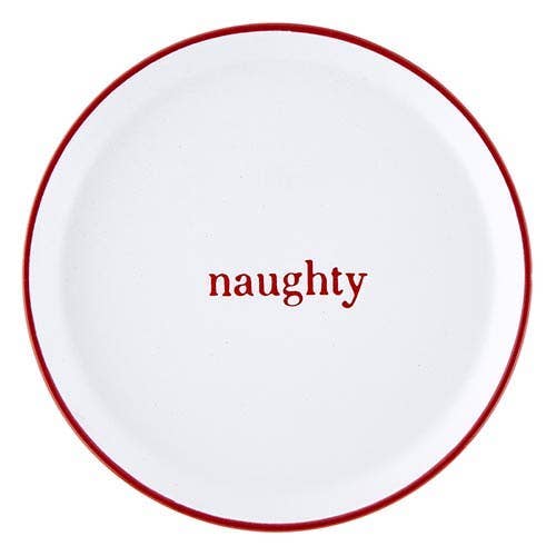 Angle - Face to Face Holiday Appetizer Plates - Set of 4