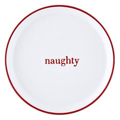 Angle - Face to Face Holiday Appetizer Plates - Set of 4