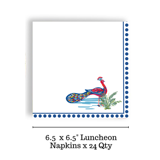 Chinoiserie 24ct Luncheon Napkin Separates (3ply)