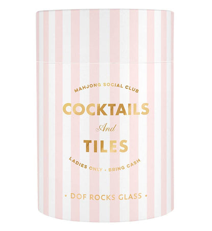 Cocktails and Tiles: 14 oz, 4" H